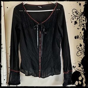 🖤 Blacklist Goth Blouse 🖤